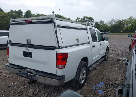 2014 Nissan Titan Sv z USA, uszkodzony, nr VIN 1N6BA0EK2EN502760
